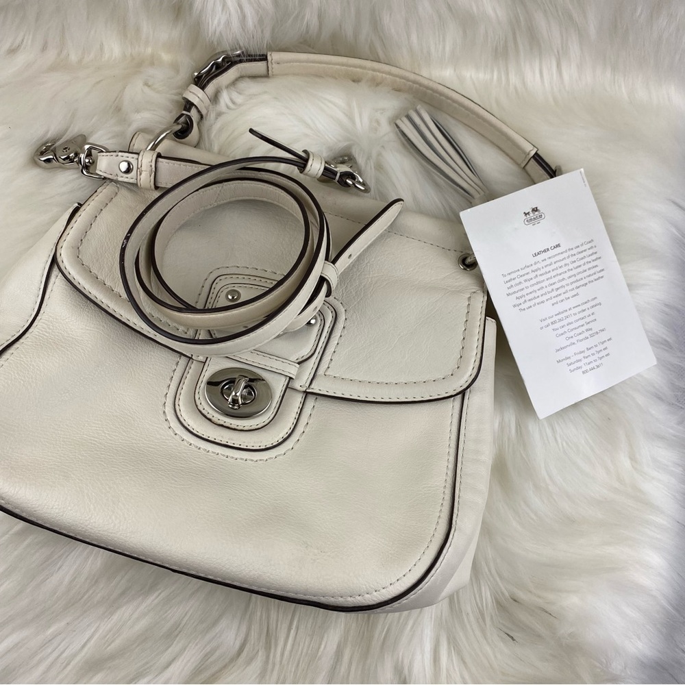 COACH LEGACY WILLIS 70TH ANIVERSARIO LIMITED EDITION TOP HANDLE BAG - Picture 12 of 15